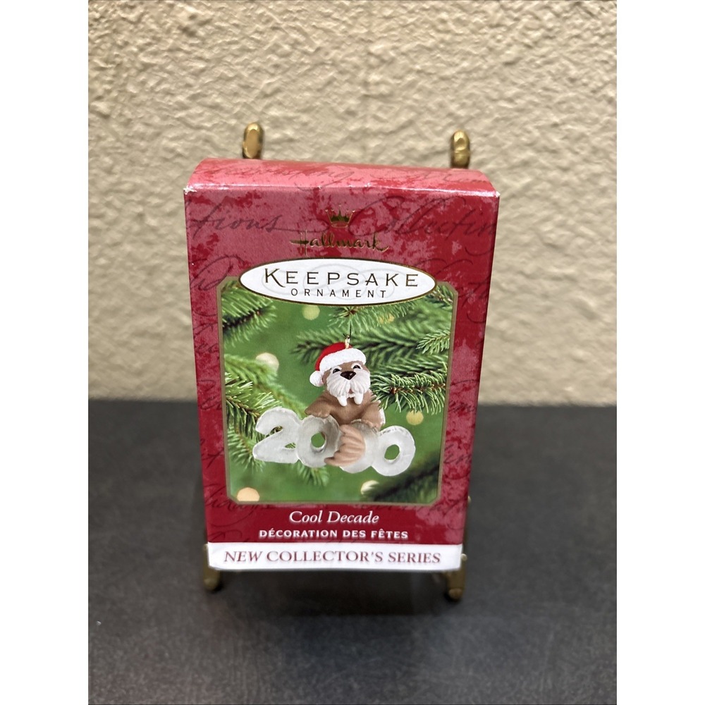Hallmark Keepsake Ornament‎ 2000 Cool Decade Christmas Ornament NIB